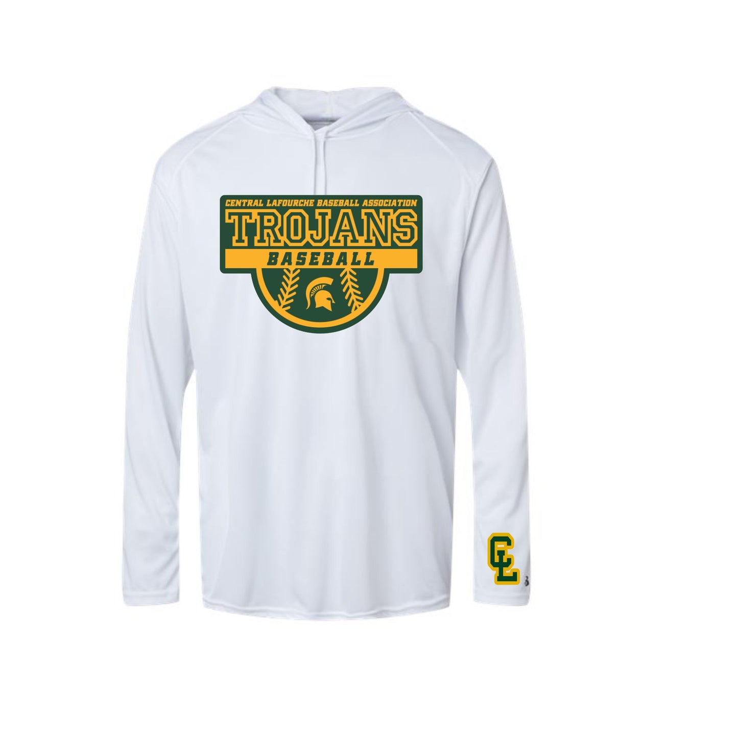 CLBA Hooded Long Sleeve Performance Shirt - BASEBALL